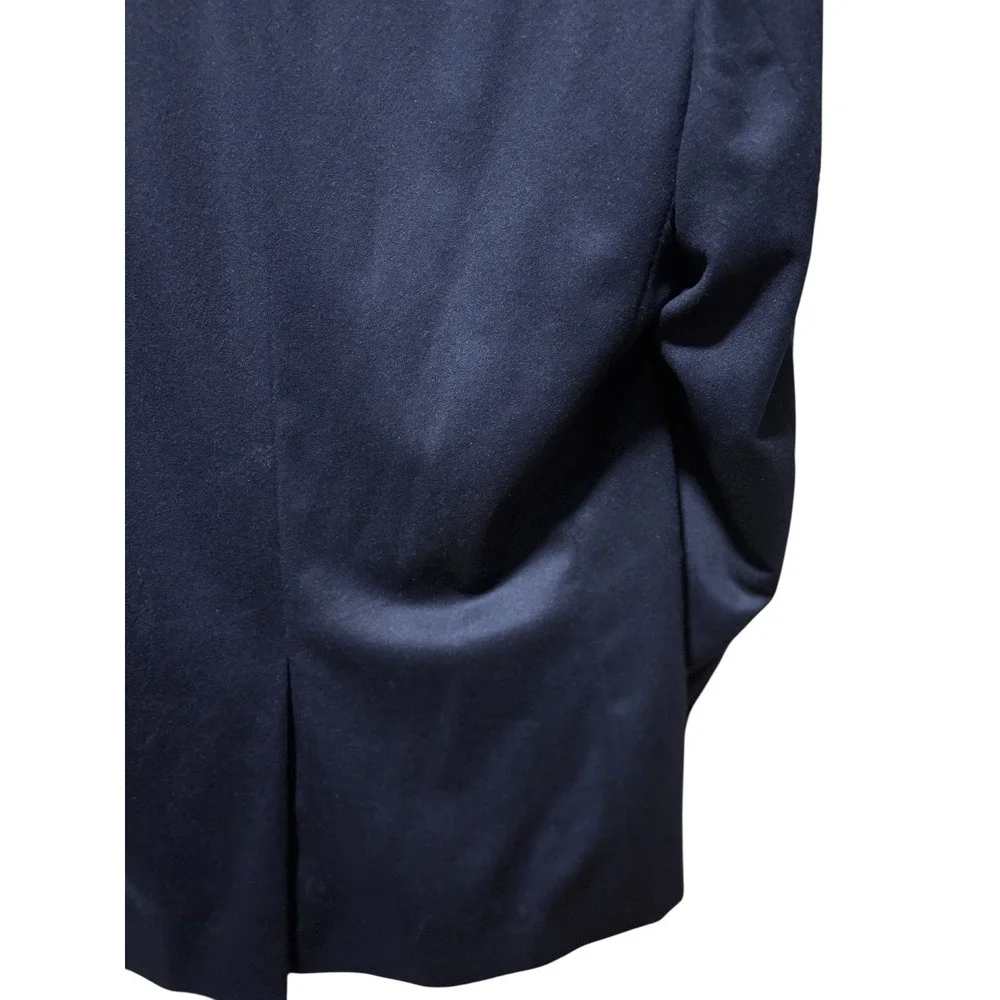Jos. A. Bank 100% CASHMERE Blazer Men's 44R Navy Sport Coat - Flaws - Fair